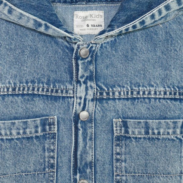 Jeans Jacket 251016 - Sky Blue - Image 3