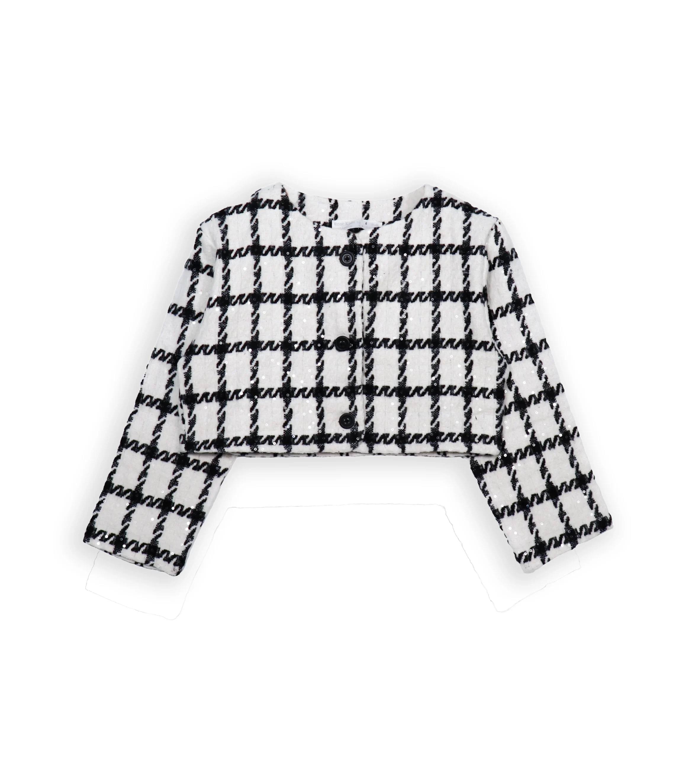 261022 OW-BK Jakar Jacket 261022 - Off White & Black 6-10 Years - Image 1