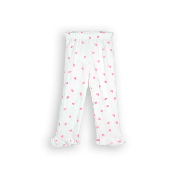 Cotton Pajamas For Girls 261170 - Off White 9Months - 5Years - Image 3
