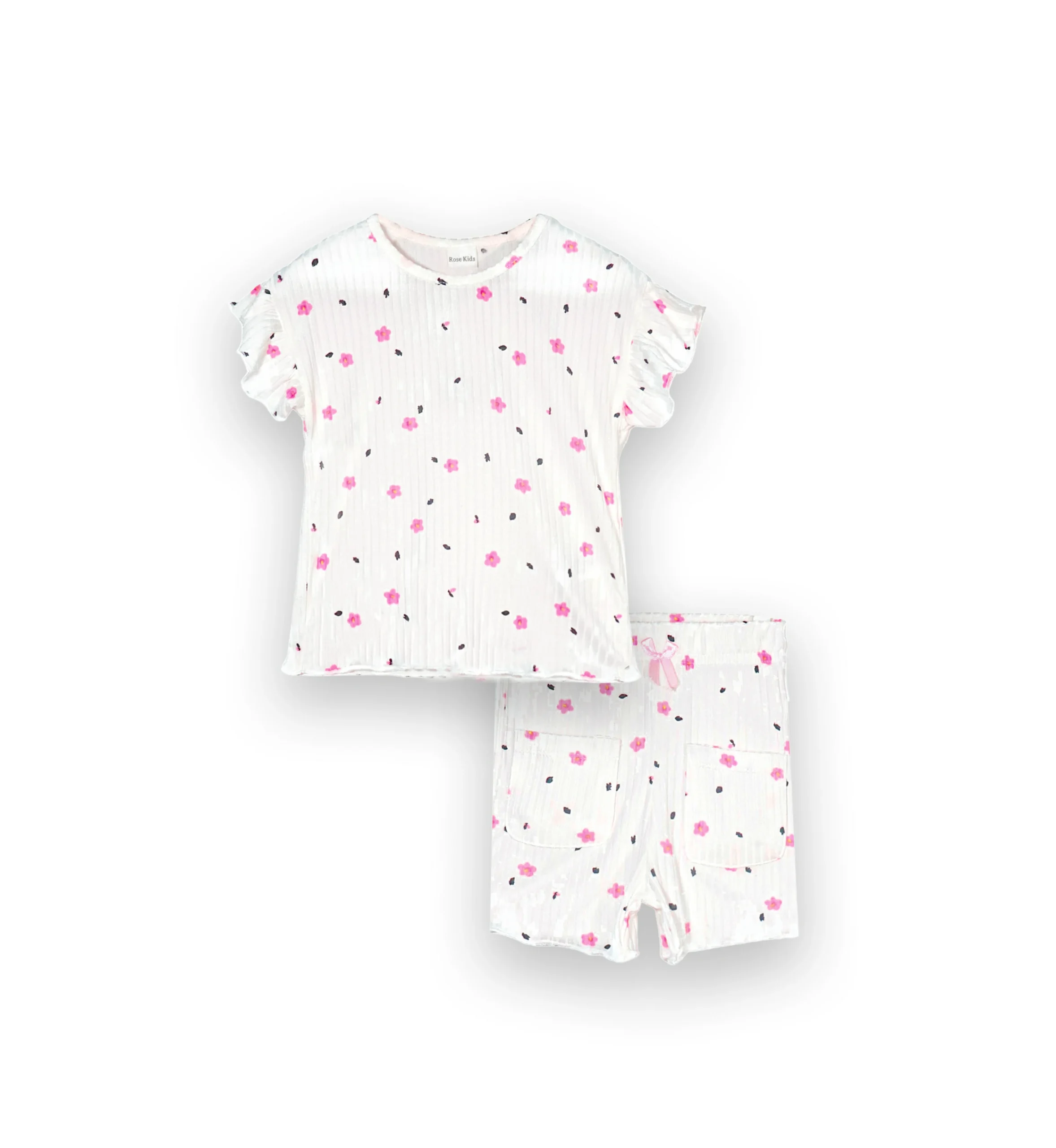 261171 OW 2 Cotton Pajamas 261171 - Off White 2-5 Years - Image 1