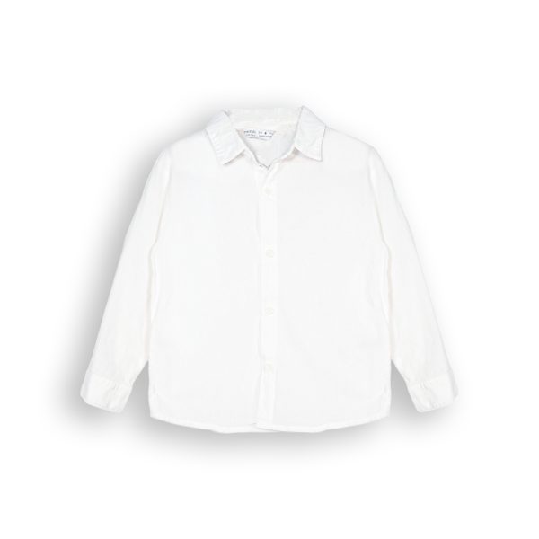 Shirt and vest set 251268 - 251402 - Mauve & Off White 6-14 Years - Image 3