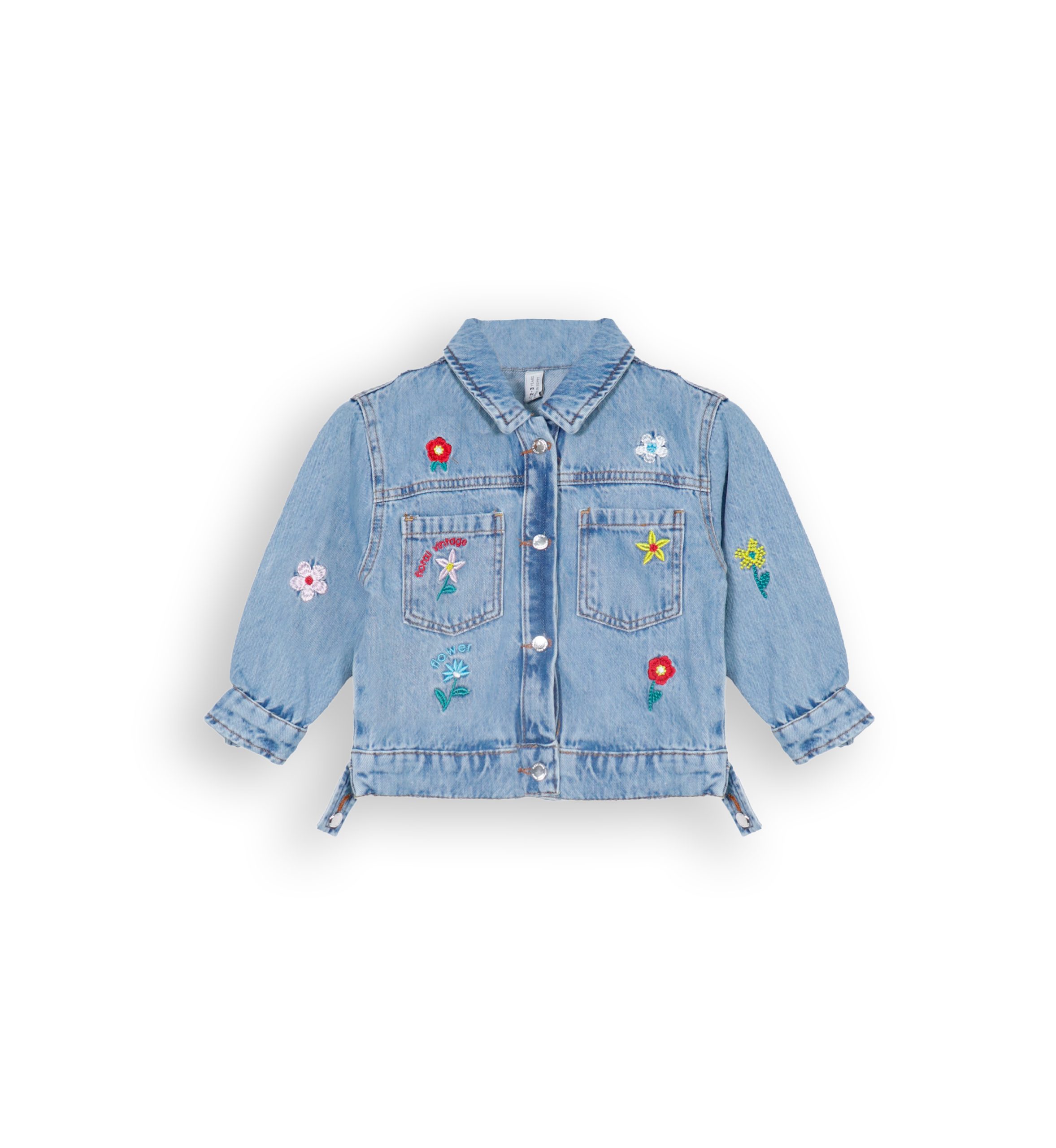 261085 SB Jeans Jacket 261085 - Sky Blue 2-5 Years - Image 1