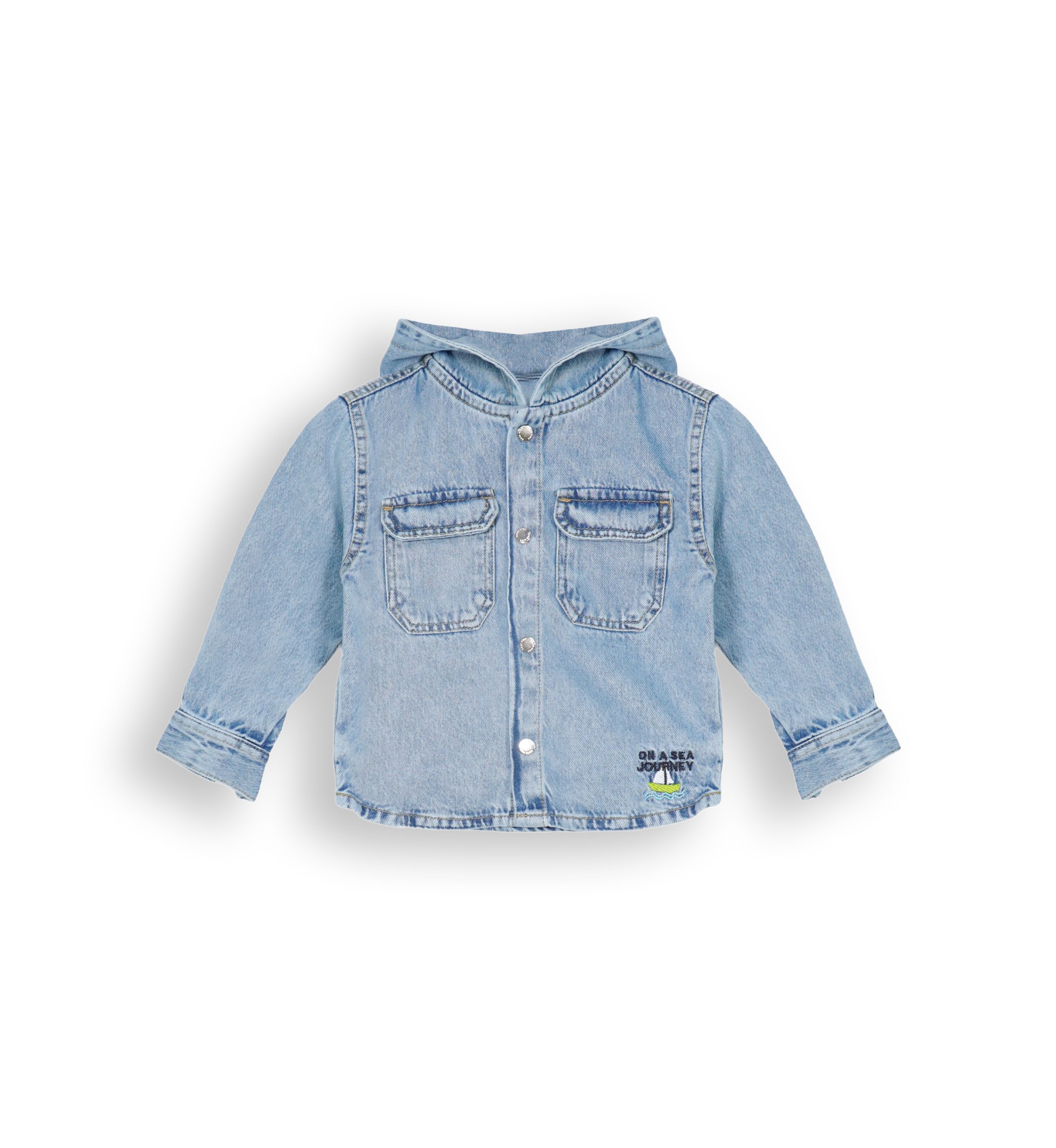 261131 SB Jeans Jacket 261131 - Sky Blue 2-5 Years - Image 1