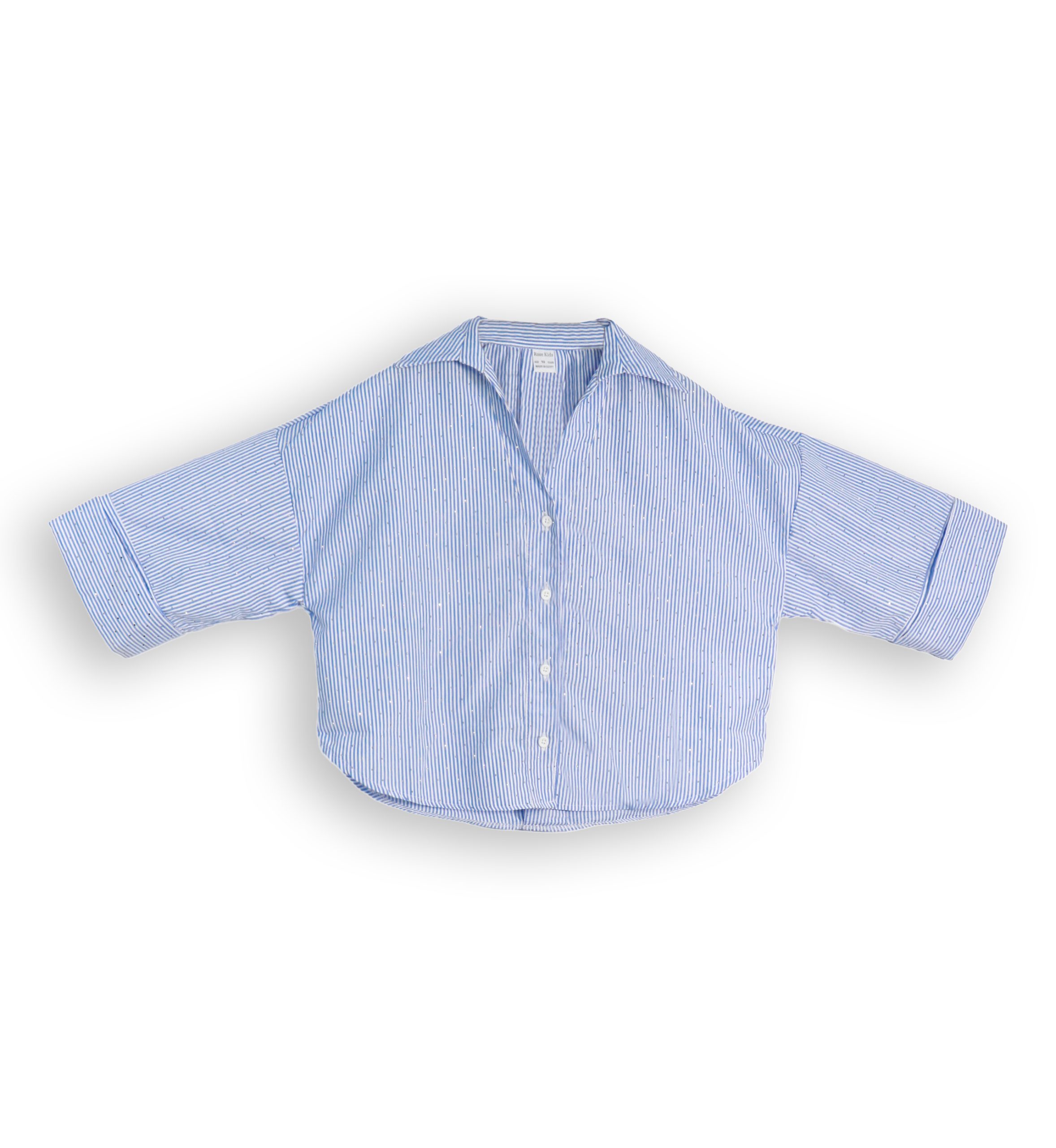 261165 Poplin Shirt 261165 - Sky Blue 10-14 Years - Image 1
