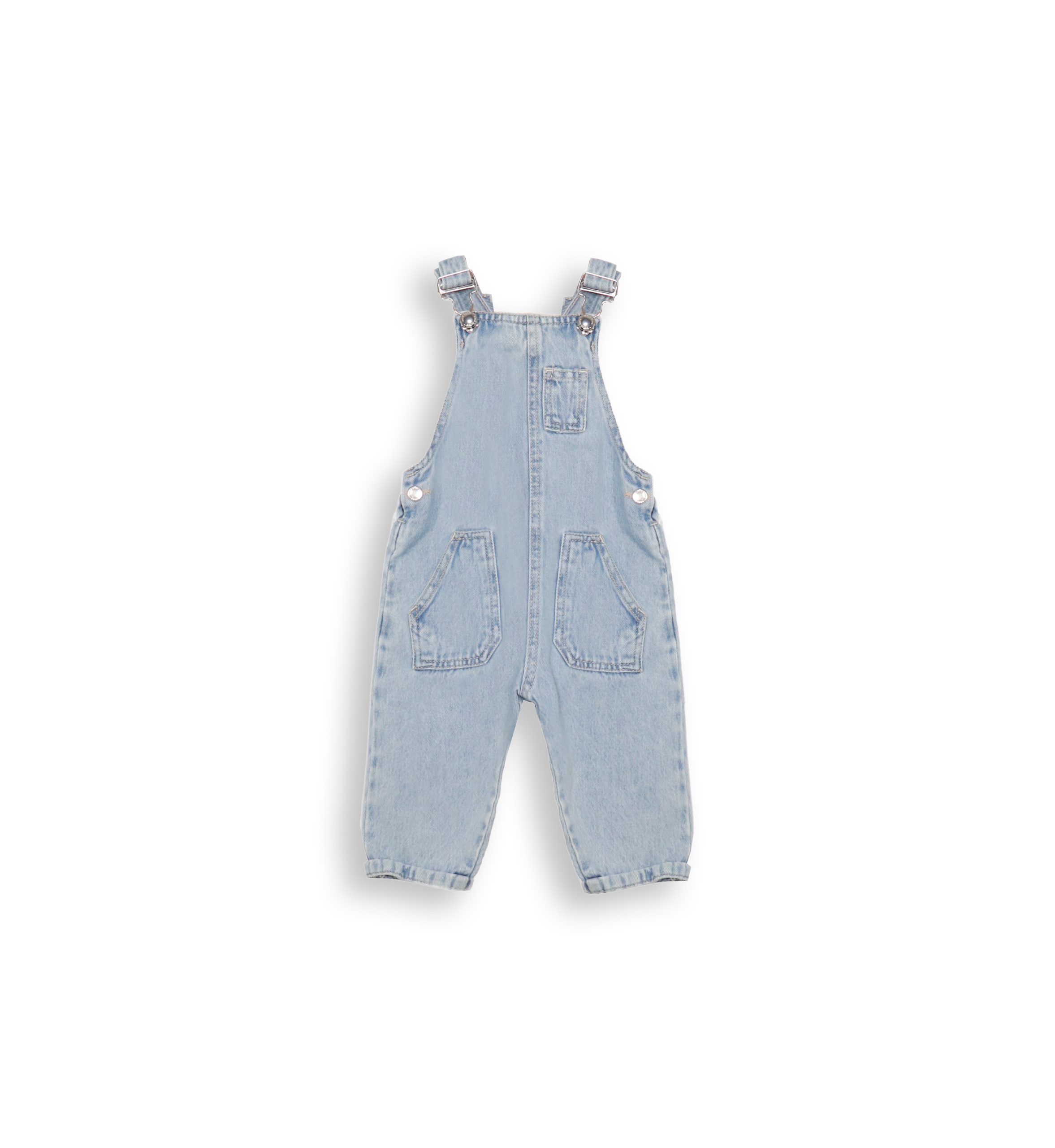 261125 SB Jeans Jumpsuit For Boys 261125 - Sky Blue 9-24 Months - Image 1