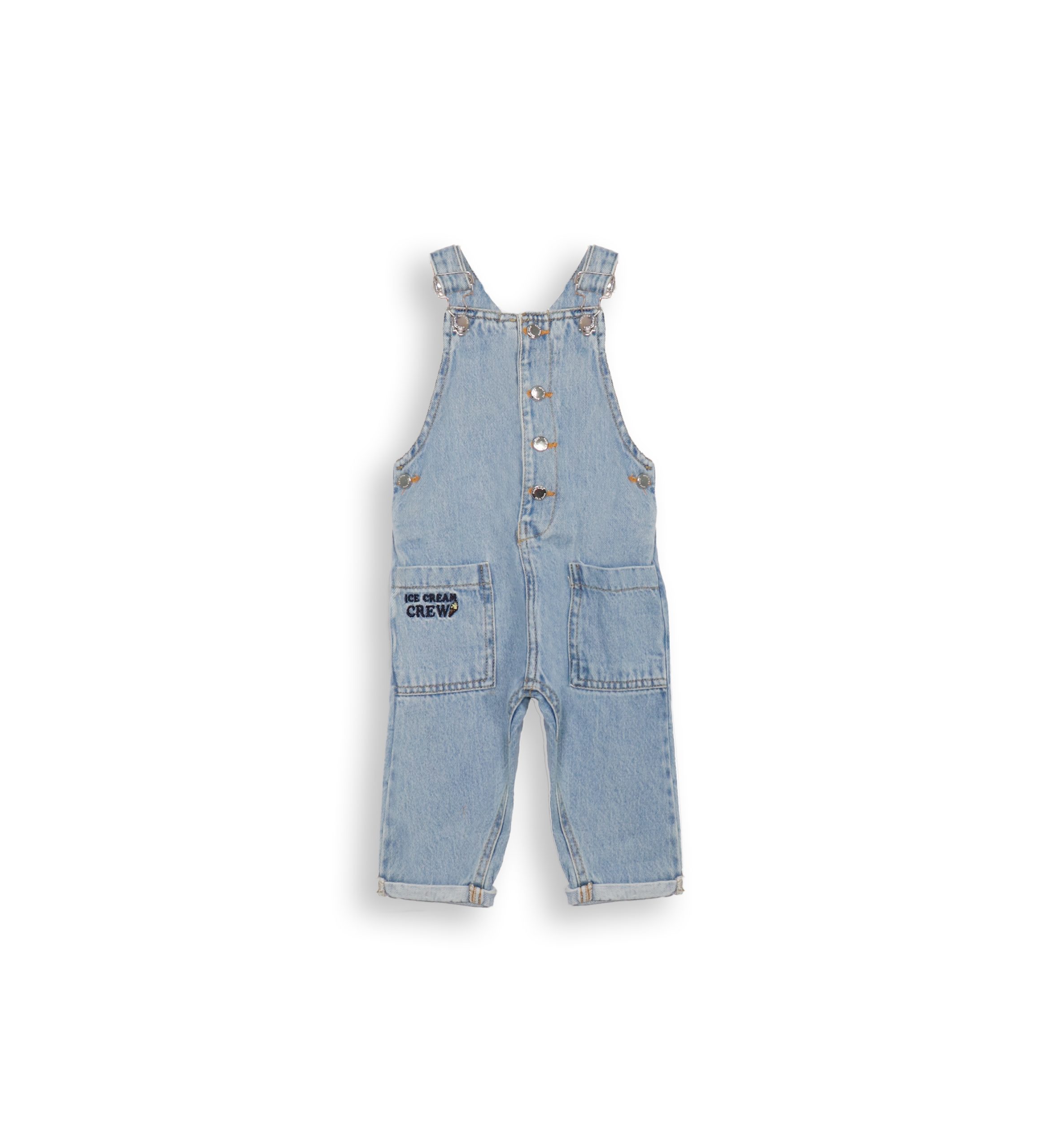 261126 SB Jeans Jumpsuit For Boys 261126 - Sky Blue 9-24 Months - Image 1