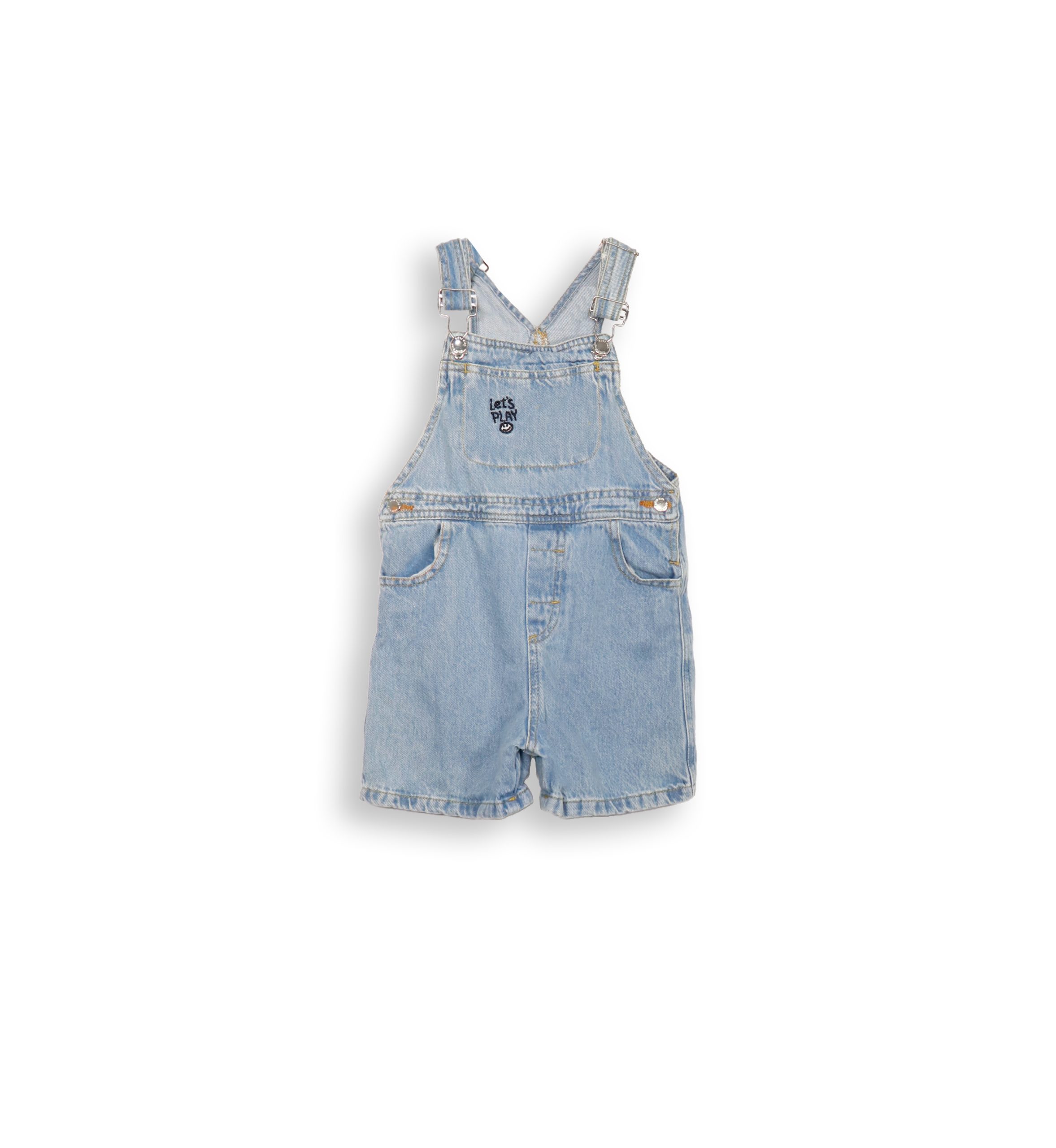 261156 SB Jeans Jumpsuit 261156 - Sky Blue 2-5 Years - Image 1