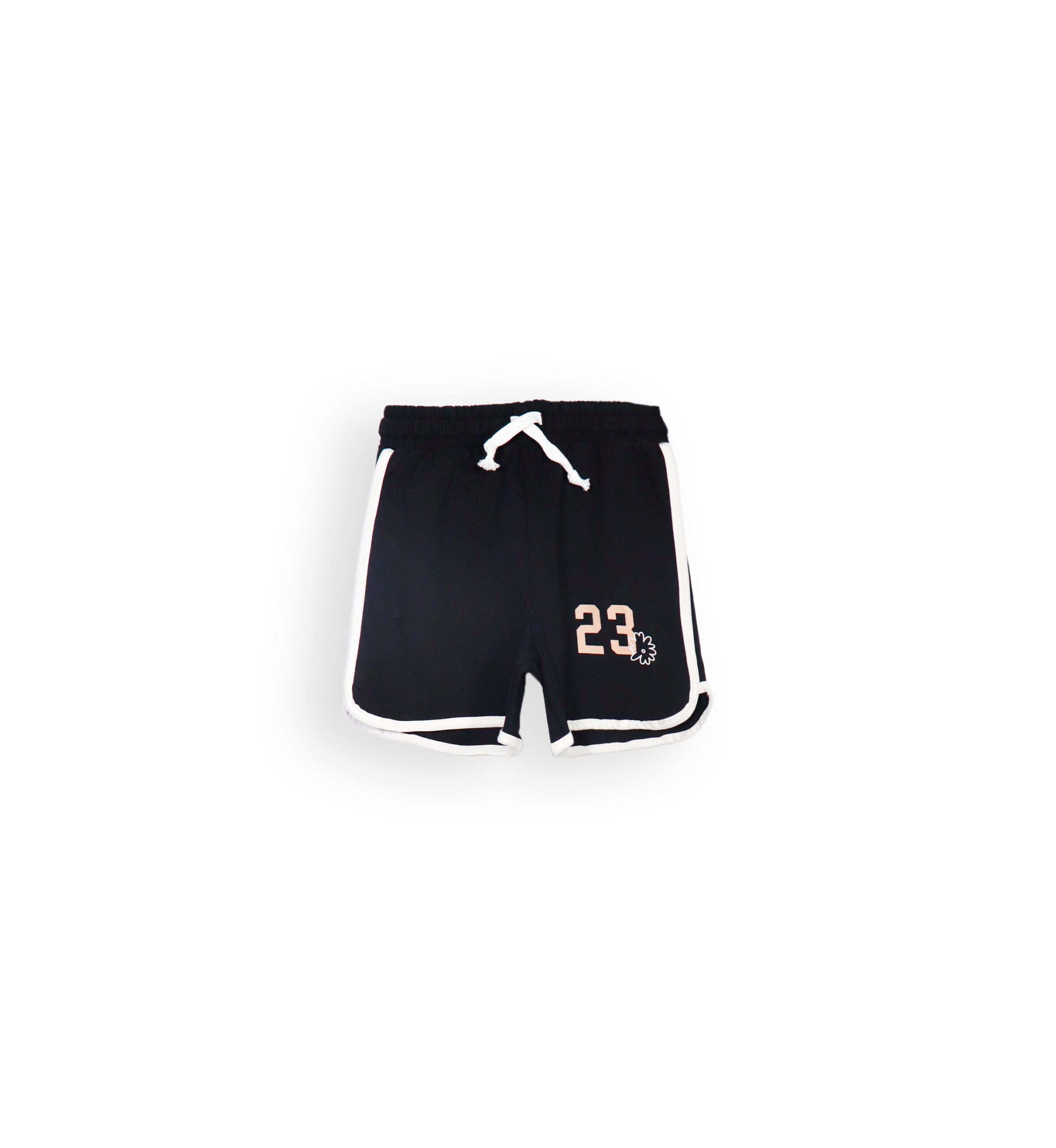 261233BK1 Cotton Short 261233 - Black 6-10 Years - Image 1