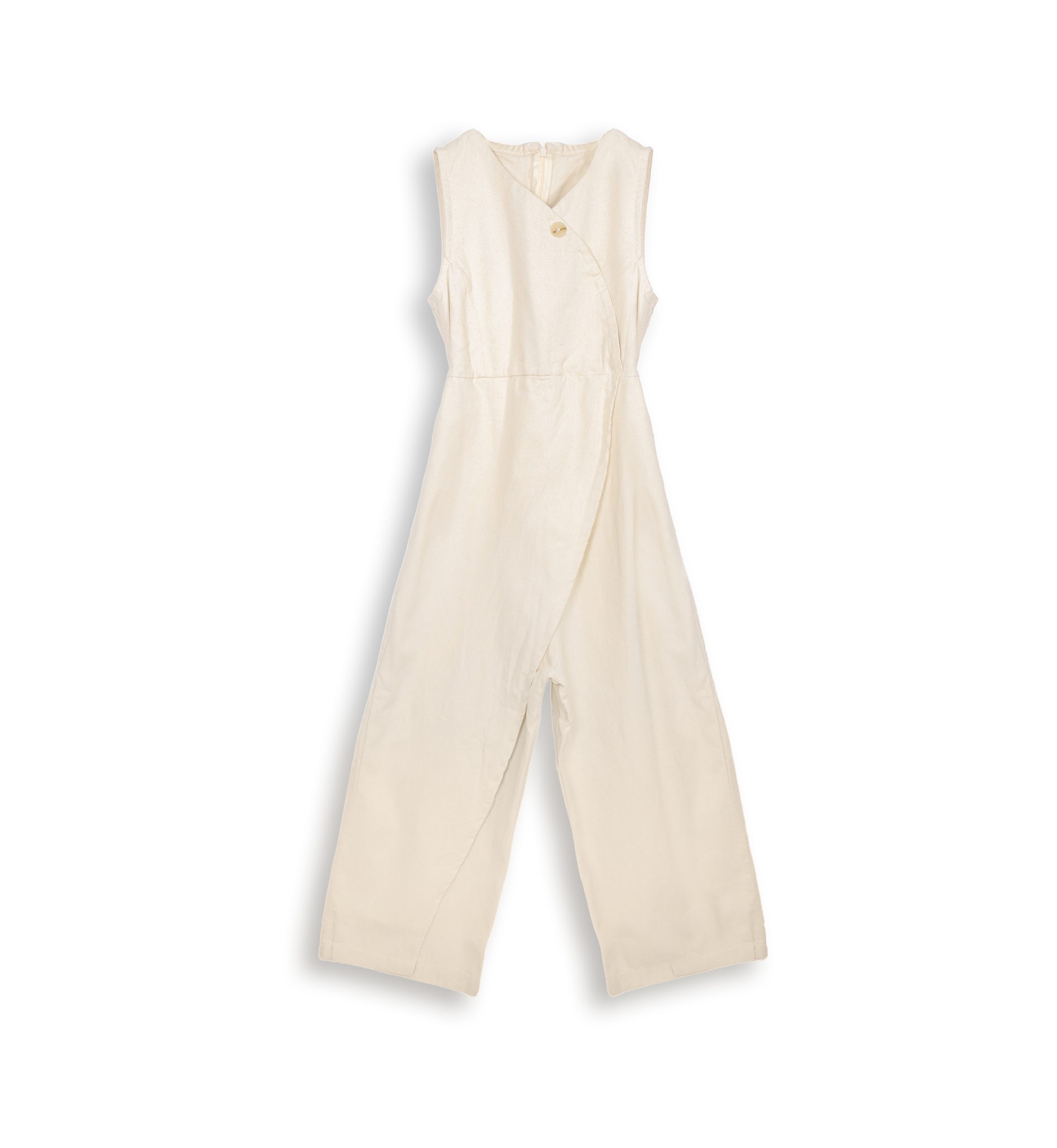 261263 BG Gabardine Jumpsuit 261263 - Beige 9-14 Years - Image 1