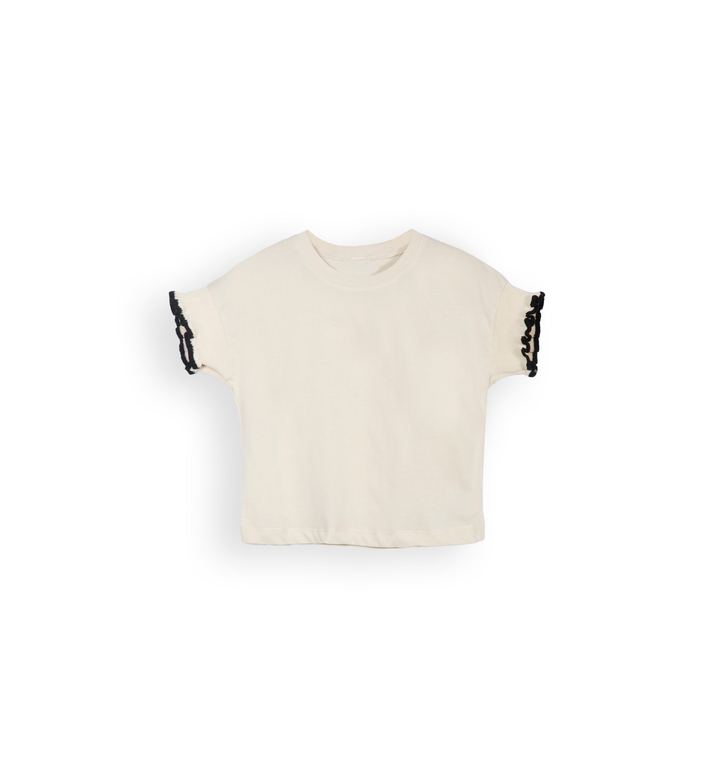 261304 BG Cotton T-shirt 261304 - Beige 6-14 Years - Image 1