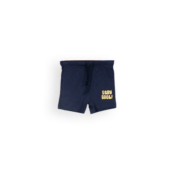 Cotton Pajamas For Boys 261328 - Navy Blue 9-24 Months - Image 3