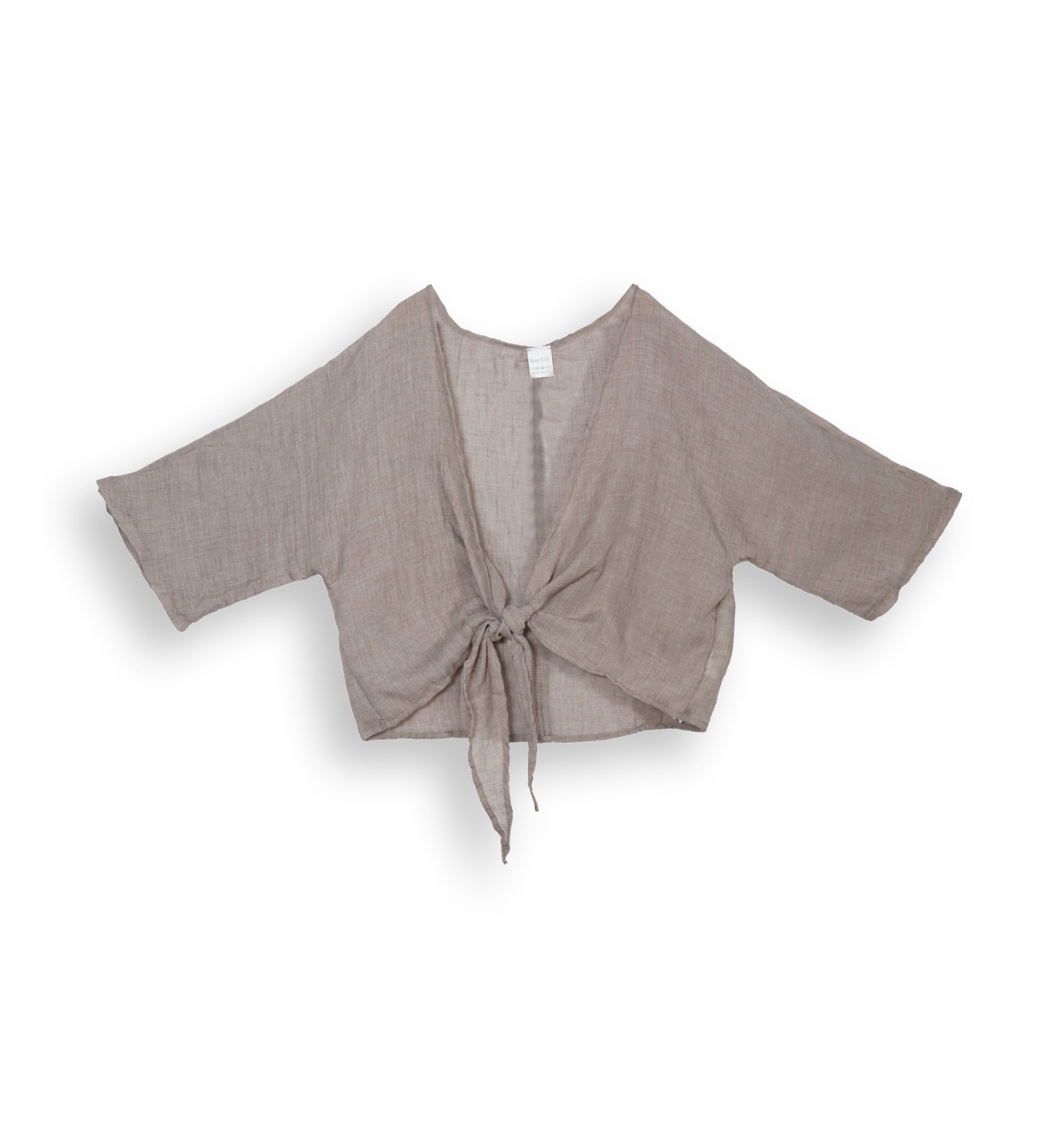 261338 CF Voile Top 261338 - Coffee 11-14 Years - Image 1